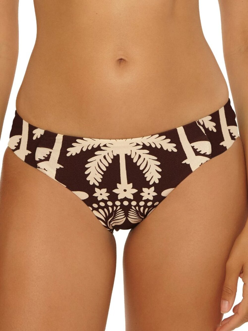 TRINA TURK SYROS PRINTED TABSIDE HIPSTER BOTTOMIN SIZE 14